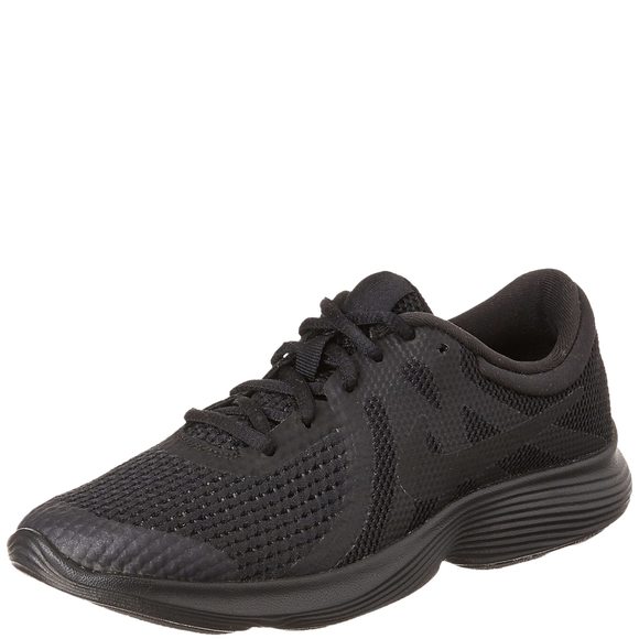 NIKE MEN'S REVOLUTION RUNNING SHOE, BLACK/BLACK, REGULAR US